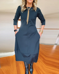 LOTTIE - Elegant Midi Dress