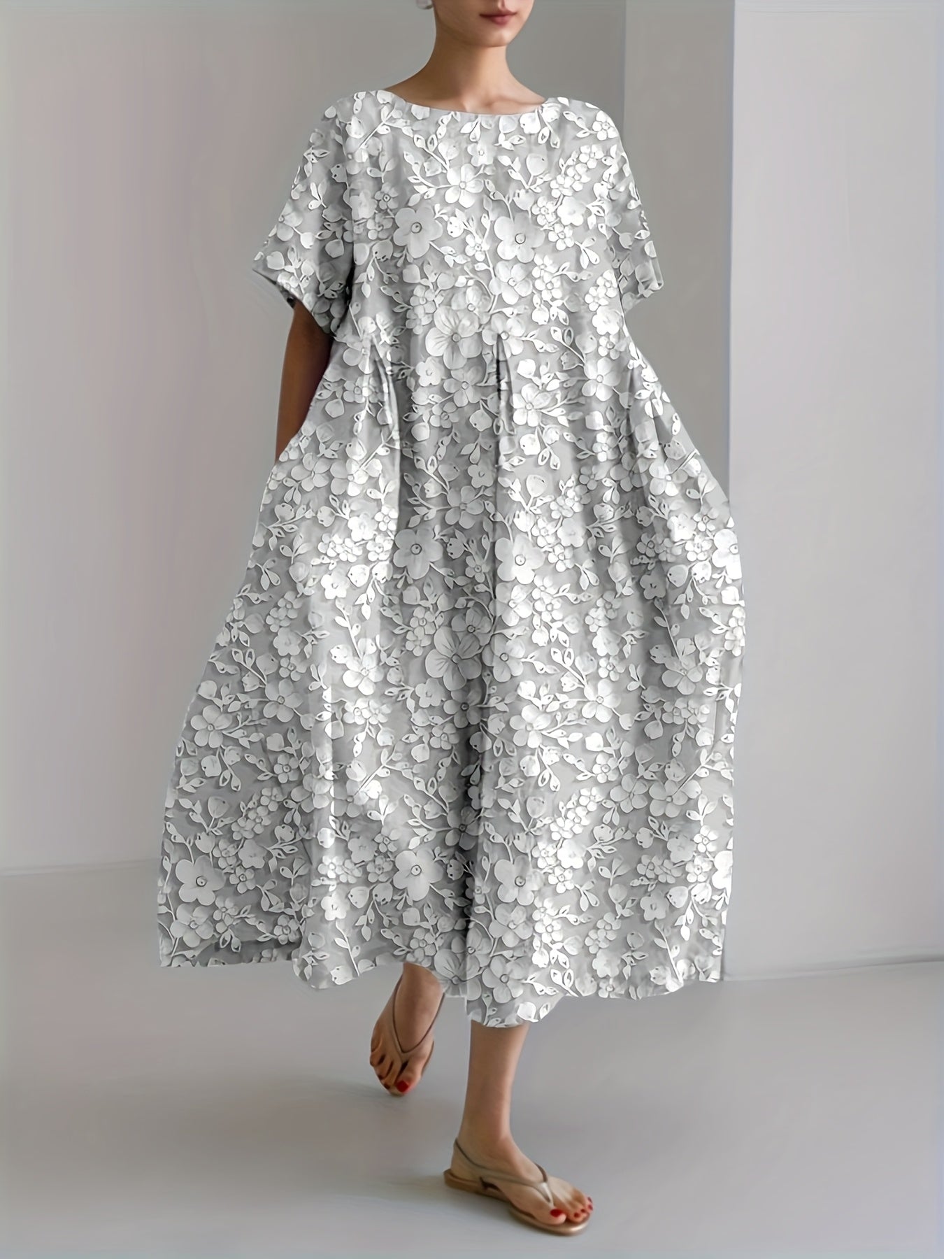 Ivory Bloom Dress