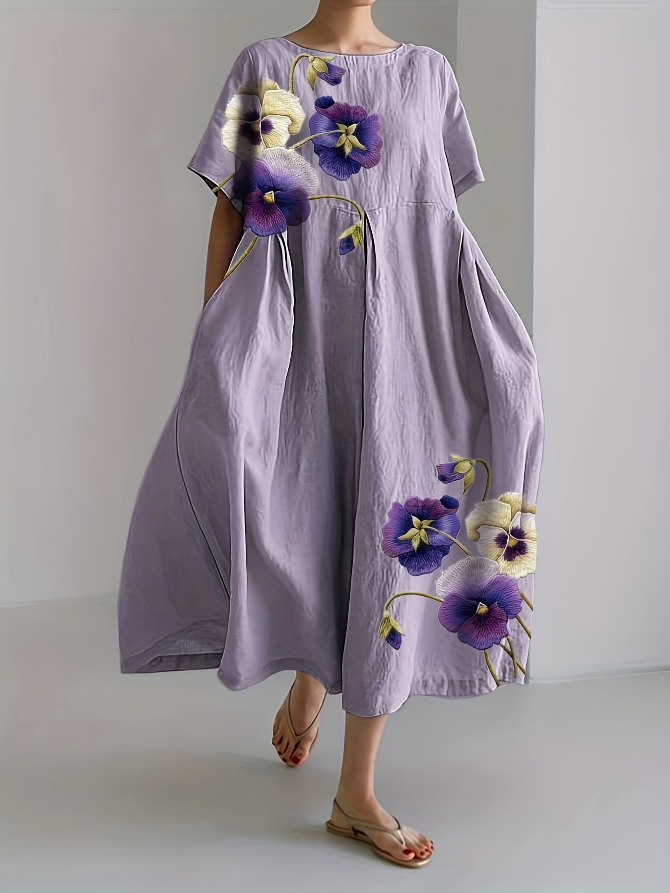 Lavender Elegance Midi