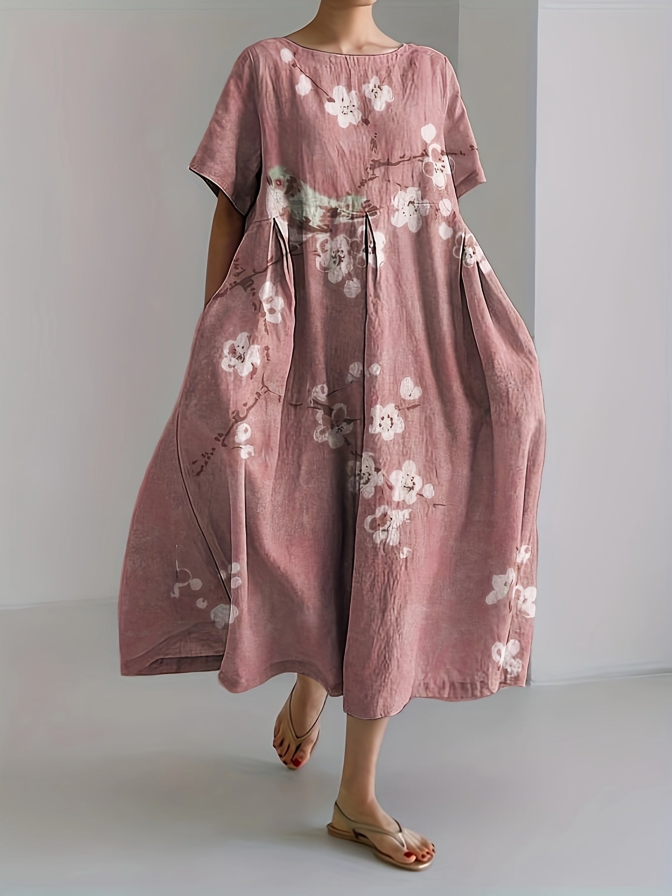 Blush Blossom Dress