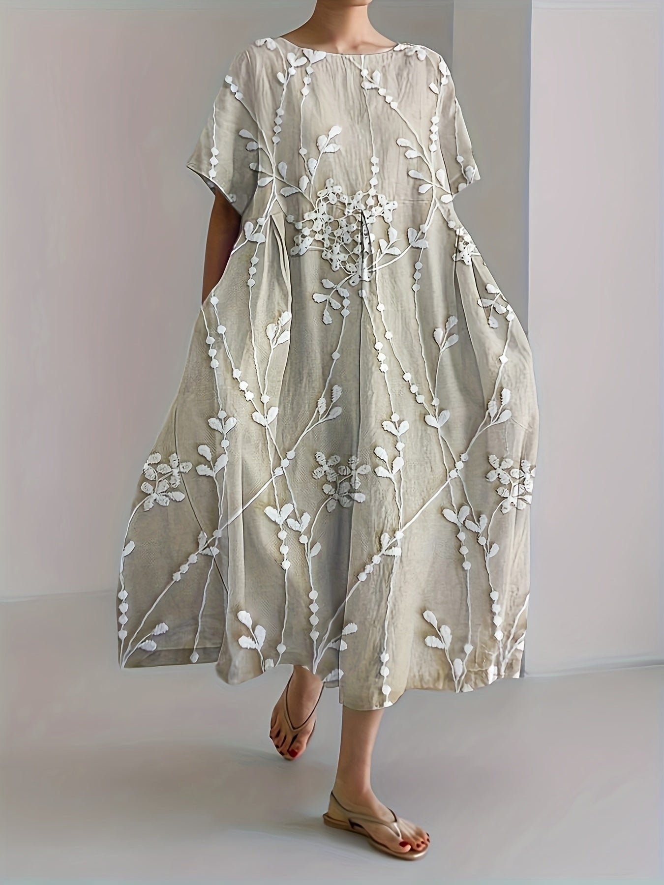 Ivory Garden Dress